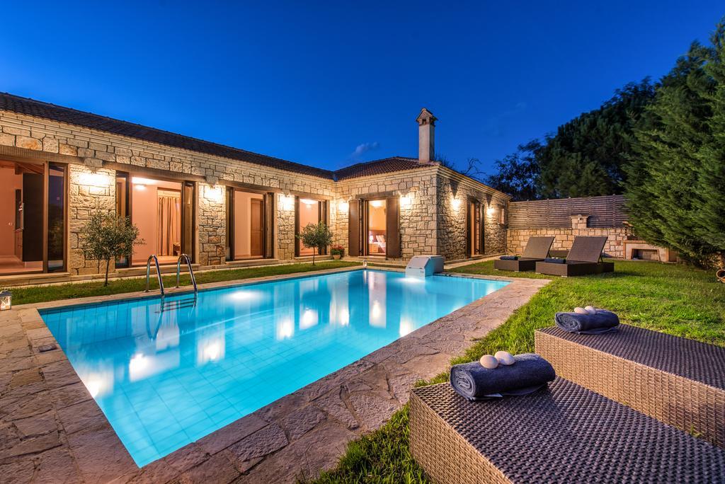Astarte Villas - Kyveli Luxurious Private Villa Gaitani Стая снимка